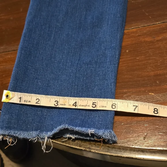 PAIGE Women's Dark Blue Ankle Jeans #893 - Picture 10 of 10